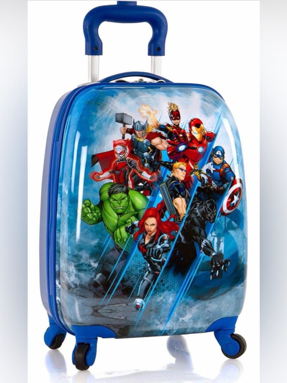 Kids Marvel Avengers 18in Superheroes Rolling Suitcase Carry-On